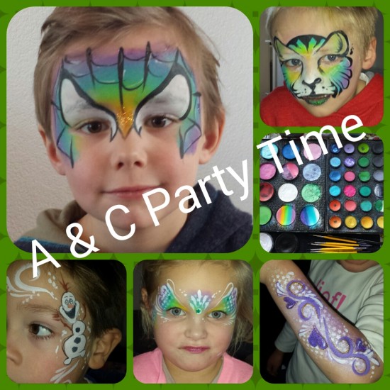 Schminken op elk Feest !!!! Glittertattoos Ballonartiesten Zandtekeningen Henna