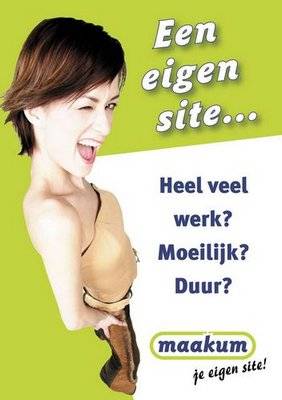 Maakum - Je eigen site