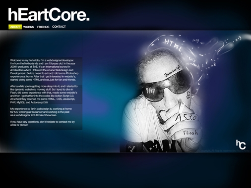 Heartcoreprojects.net - Webdesign & Development