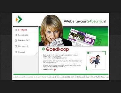 Professionele websites voor 245 euro