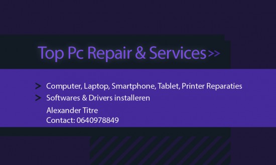 Computer, Laptop, Smartphone, Tablet, Printer Reparatie vanaf 30 euro
