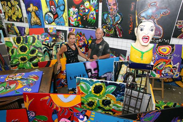 Modern Schilderij als cadeau